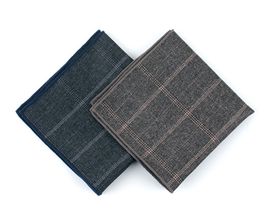 [MAESIO] KHC8020 Handkerchief Check_ Men's Handkerchief Mens Pocket Squares, Made in Korea